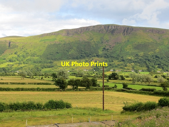 Photo 6"x4" Crags above Tamlaght Glenariff c2013