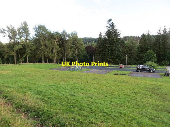 Photo 6"x4" Glenariff  Forest Park campsite Glenariff c2013