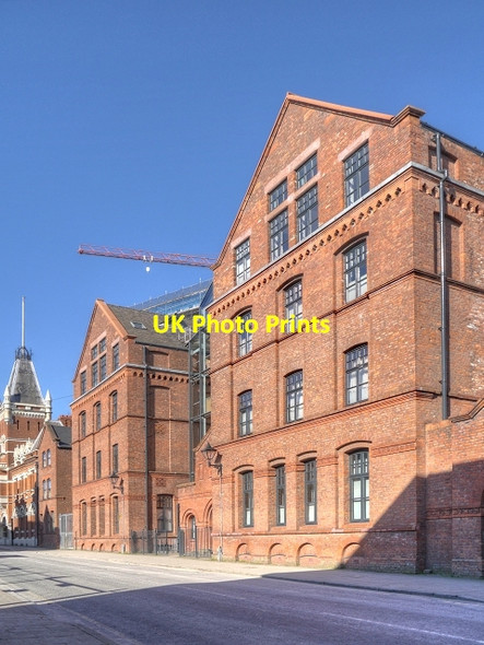 Photo 6"x4" Bloom Street, Salford Corporation Model Lodging House Manchester c2014