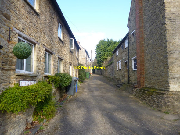 Photo 6"x4" Aynho, Little Lane Aynho c2014