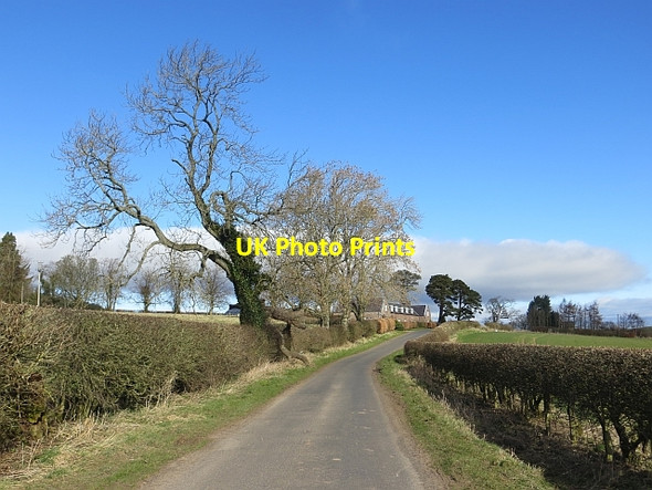 Photo 6"x4" Minor road, Bairnkine Bairnkine c2014