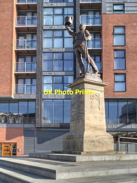 Photo 6"x4" Lancashire Fusiliers Boer War Memorial, Salford Manchester c2014
