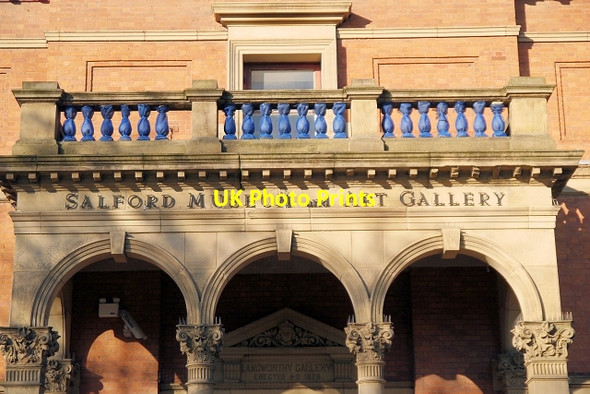 Photo 6"x4" Salford Museum and Art Gallery (Detail) Manchester c2014