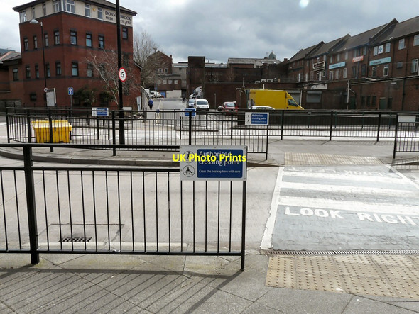 Photo 6"x4" Authorised Crossing Point Hyde\/SJ9494 c2014