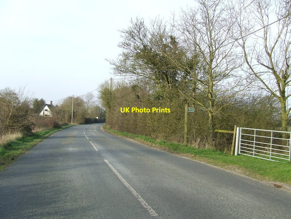 Photo 6"x4" Footpath Off The B1116 Ashfield Green\/TM2673 c2014