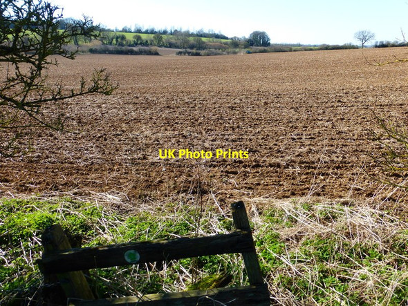 Photo 6"x4" Stile on footpath south of Ropley Ropley c2014