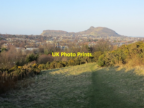 Photo 6"x4" Slopes of Blackford Hill Morningside\/NT2471 c2014