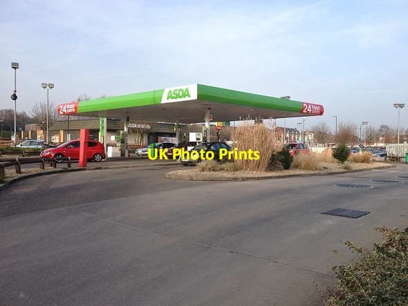 Photo 6"x4" Fuel Forecourt, Radcliffe Asda Radcliffe\/SD7807 c2014