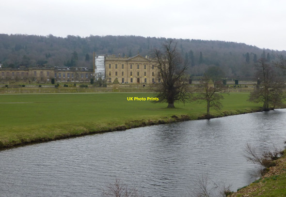 Photo 6"x4" Chatsworth House Dunsa c2014
