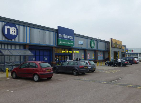 Photo 6"x4" Wyvern Retail Park Derby\/SK3535 c2014