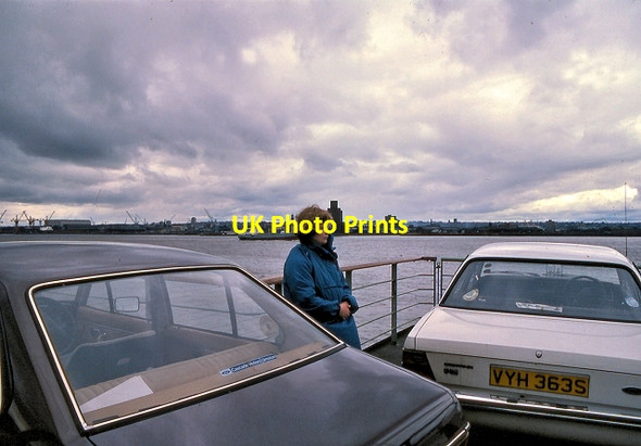 Photo 6"x4" Ferry on the Mersey Seacombe c1979