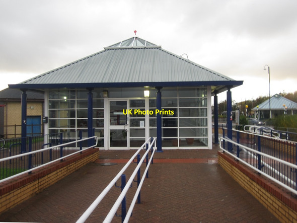 Photo 6"x4" Morecambe Railway Station ticket office Morecambe c2013