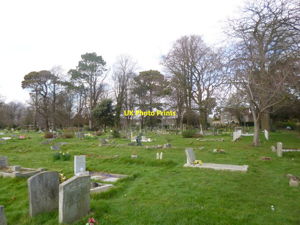 Photo 6"x4" Bognor Regis Town Cemetery Bognor Regis c2014