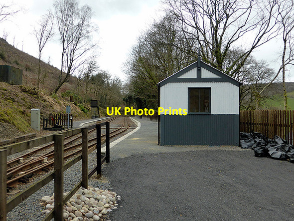 Photo 6"x4" Aberffrwd Station, new station building Aberffrwd\/SN6878 c2014