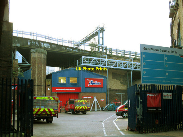 Photo 6"x4" Grand Vitesse Industrial estate London c2014