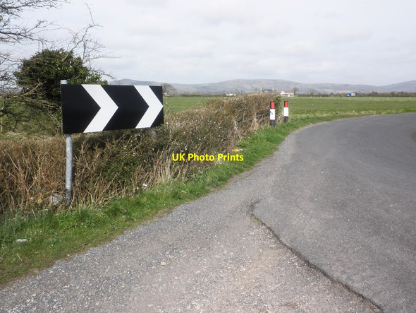Photo 6"x4" Sharp bend near Prowses Steining Tarnock c2014