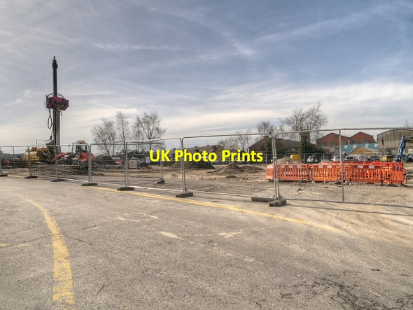 Photo 6"x4" Construction Work at Radcliffe Metrolink Car Park Radcliffe\/SD7807 c2014
