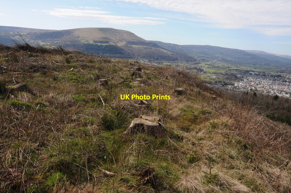 Photo 6"x4" Clearfell on summit of Ysgyryd Fach Abergavenny\/Y Fenni c2014