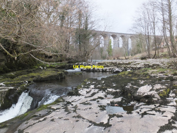 Photo 6"x4" Viaduct over the Taff Merthyr Tydfil c2014