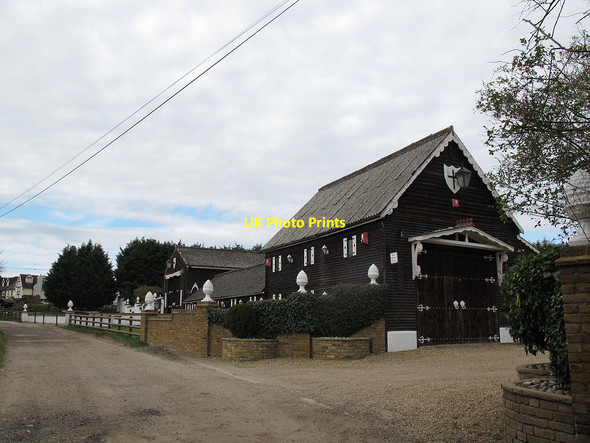 Photo 6"x4" Claverhambury Manor Lodge Claverhambury c2014