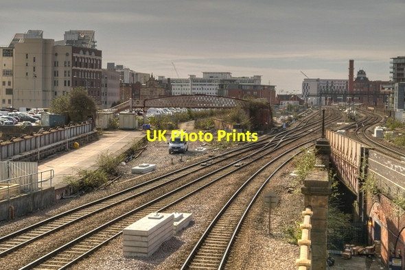 Photo 6"x4" Site of Manchester Exchange Station Manchester c2014