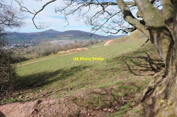 Photo 6"x4" Lower slopes of Ysgyryd Fach Abergavenny\/Y Fenni c2014