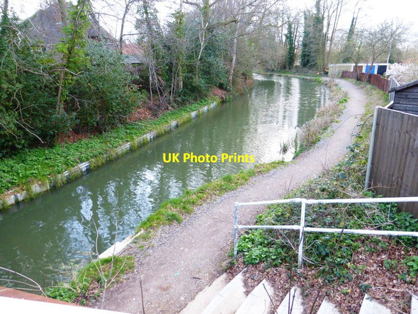 Photo 6"x4" Basingstoke Canal in Church Crookham (2) Fleet\/SU8054 c2014