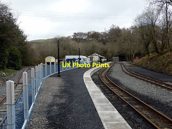 Photo 6"x4" The new platform at Devil's Bridge Station, Vale of Rheidol Railway Devil's Bridge\/Pontarfynach c2014