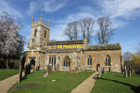 Photo 6"x4" Church of St.Peter ad Vincula South Newington c2014