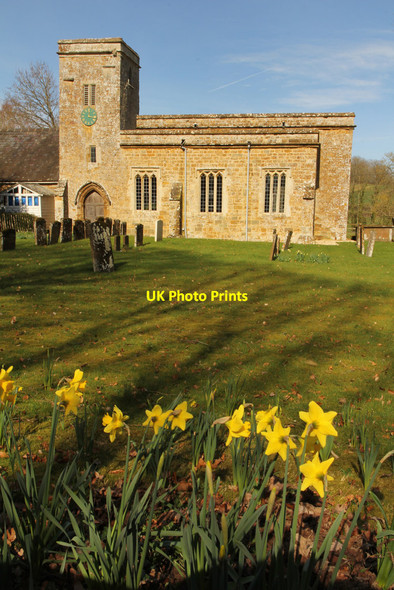 Photo 6"x4" Spring in Nether Worton Nether Worton c2014