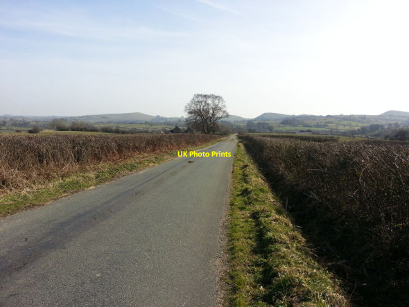 Photo 6"x4" Road near the Manifold Valley Wigginstall c2014