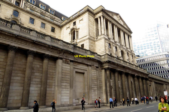 Photo 6"x4" The Bank of England on Threadneedle Street London c2013