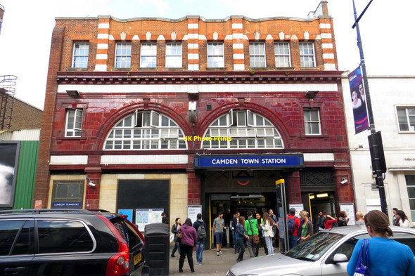 Photo 6"x4" Camden Town Station Camden Town c2013