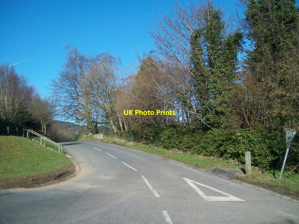 Photo 6"x4" Drumbuck Road at its junction with the A25 Castlewellan c2011