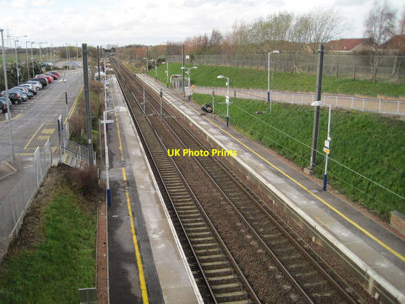 Photo 6"x4" Musselburgh railway station, East Lothian Musselburgh c2014