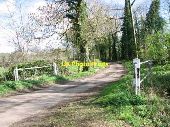 Photo 6"x4" Bridge over Sconch Beck Mendham c2014