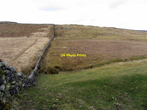 Photo 6"x4" The Black Dyke south of Queen's Crags Queen's Crags c2014
