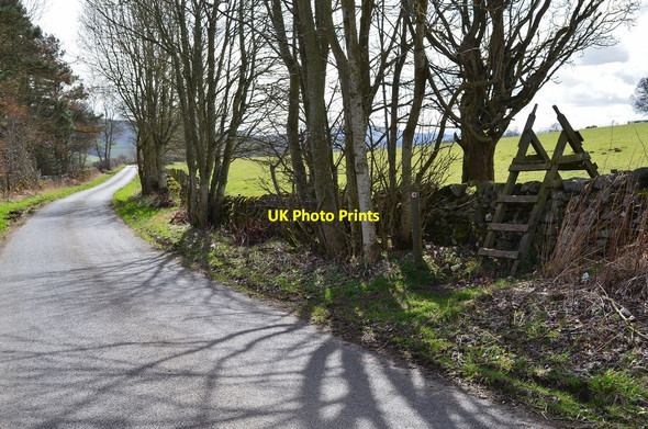 Photo 6"x4" St Cuthbert's Way near Trowpenny Ancrum c2014