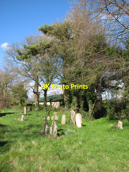 Photo 6"x4" St James's church churchyard St James South Elmham c2014 P1