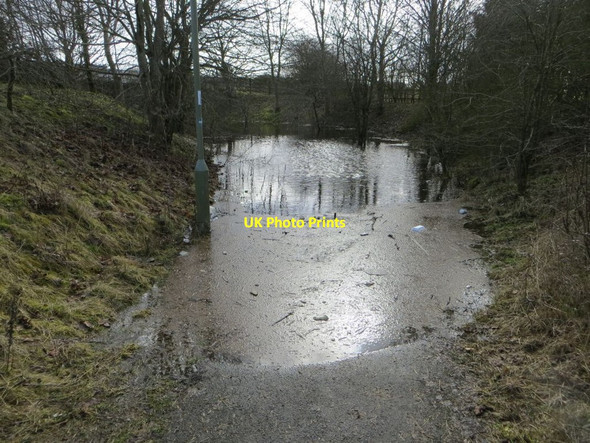 Photo 6"x4" Start of the flood Chilton\/SU4885 c2014