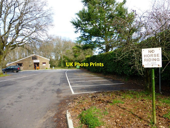 Photo 6"x4" Medstead Village Hall and start of footpath going east Dry Hill\/SU6536 c2014