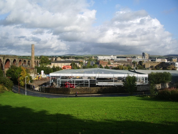 Photo 6"x4" Redevelopment on Calder Vale Road Burnley c2008