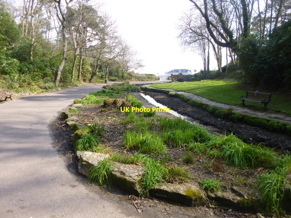 Photo 6"x4" Branksome Chine Gardens Bournemouth c2014