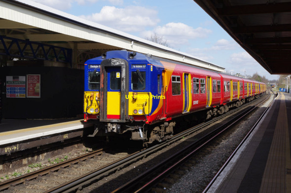 Photo 6"x4" Earlsfield Station Wandsworth c2014