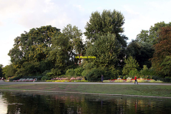 Photo 6"x4" Path by the boating lake Marylebone\/TQ2881 c2013