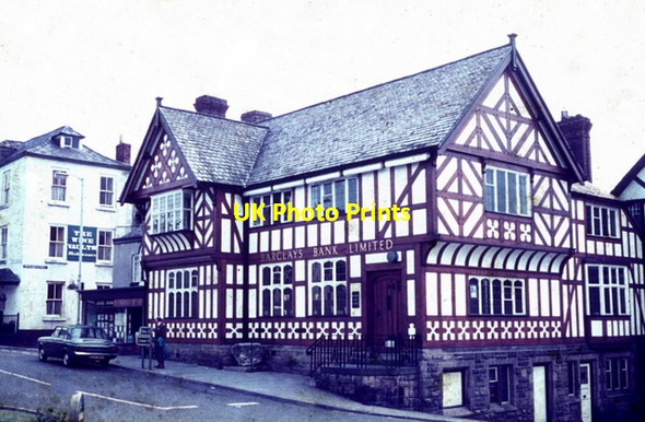 Photo 6"x4" Barclays Bank, St Peter's Square Ruthin\/Rhuthun c1972