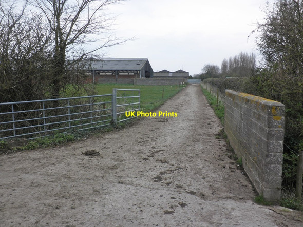 Photo 6"x4" Track to Maundril's Farm Alstone\/ST3146 c2014