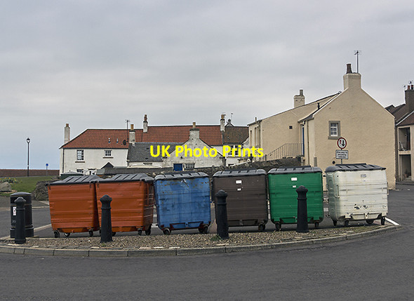 Photo 6"x4" Recycling point West Wemyss c2014
