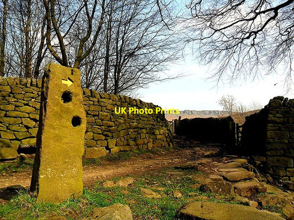 Photo 6"x4" North Lees Hathersage c2014