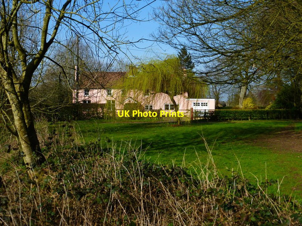 Photo 6"x4" Pink house on Holt End Lane Holt End\/SU6639 c2014